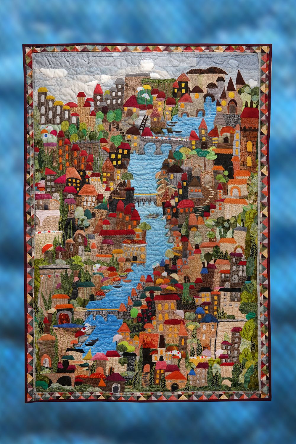 Stadt am Fluss Werkfoto: Stadt am Fluss